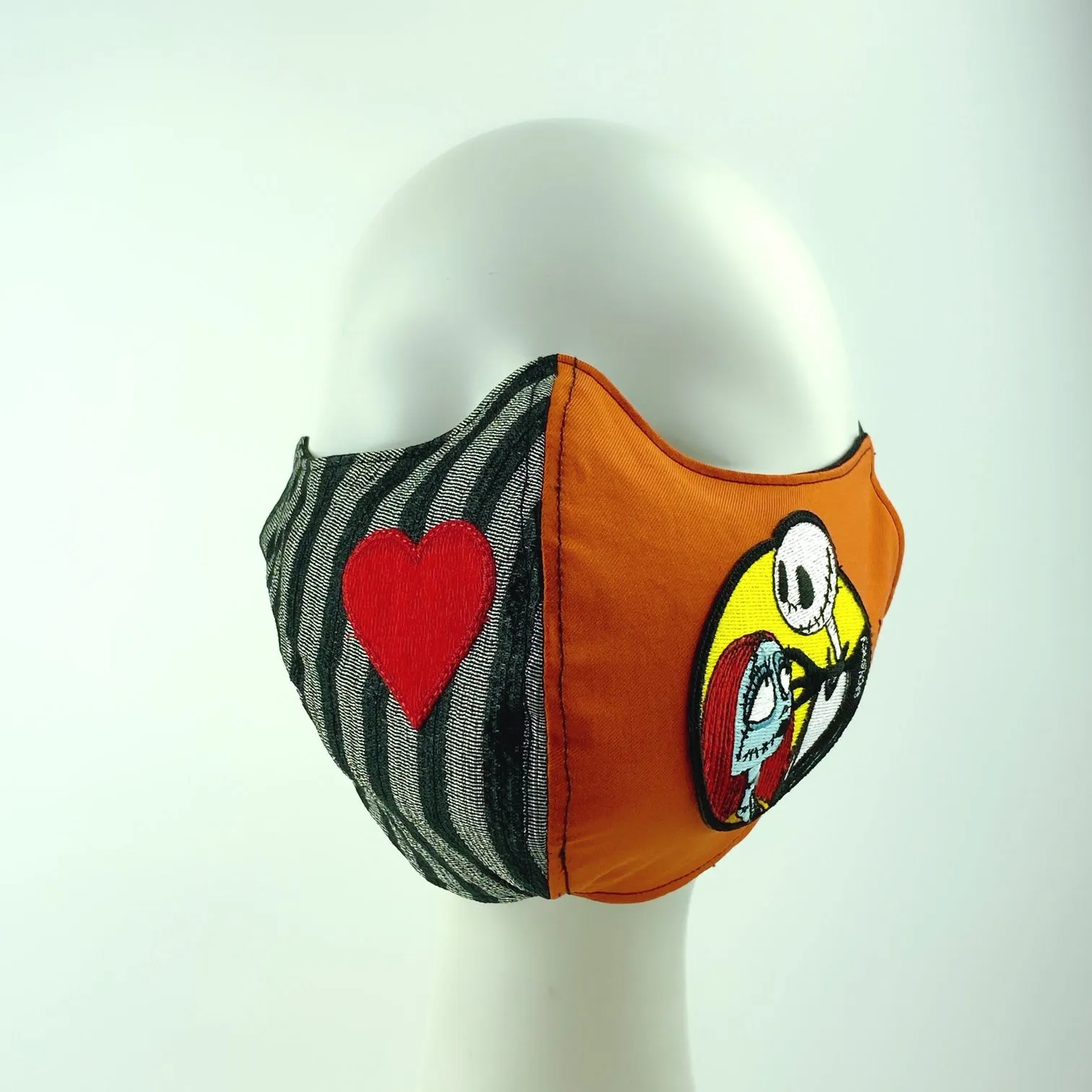 Mask 4 Protect The Nightmare Before Christmas Jack and Sally Face Mask