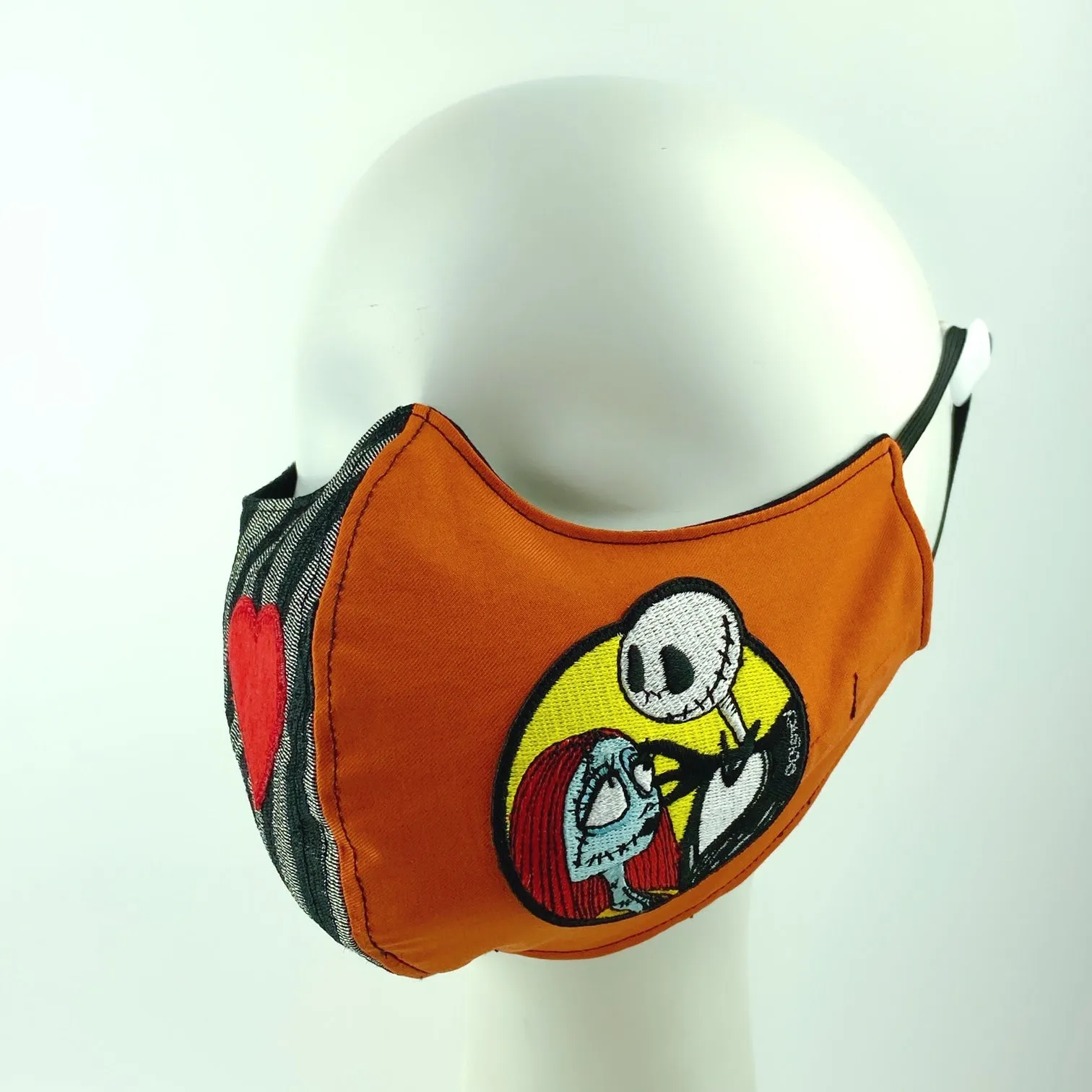 Mask 4 Protect The Nightmare Before Christmas Jack and Sally Face Mask