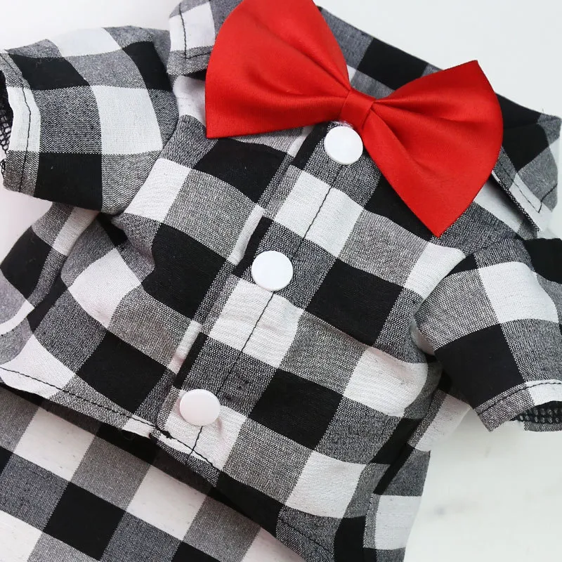 Matching Family Outfit - Plaid Shirts for Mummy, Daddy, Baby and Pet