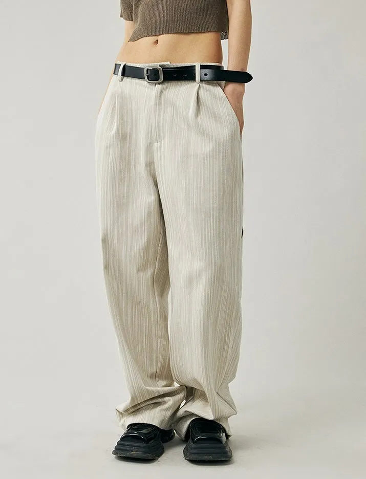 Multi Pocket Pinstripe Pants