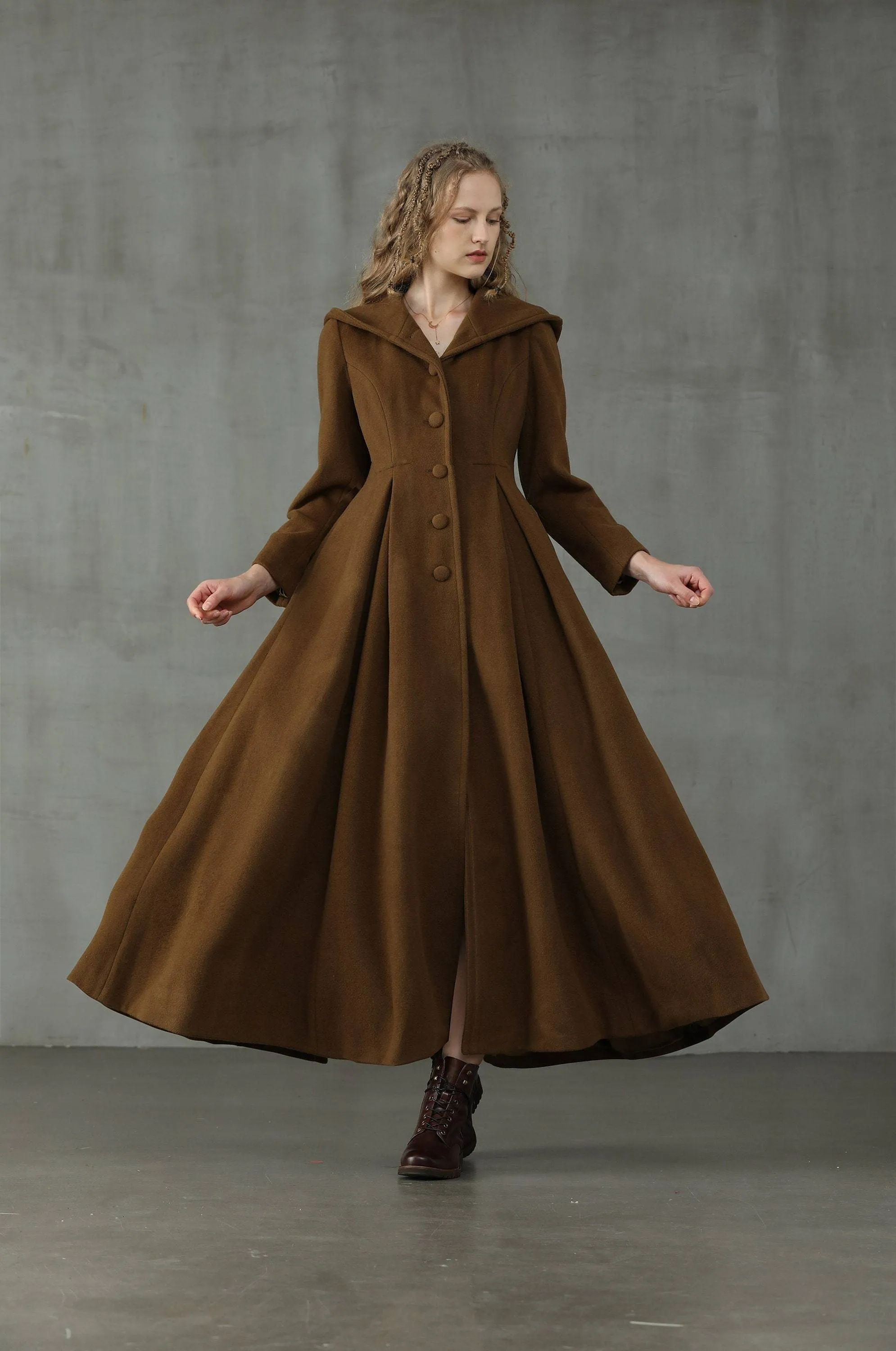 My Fair Lady 26 | Hooded Wool Coat