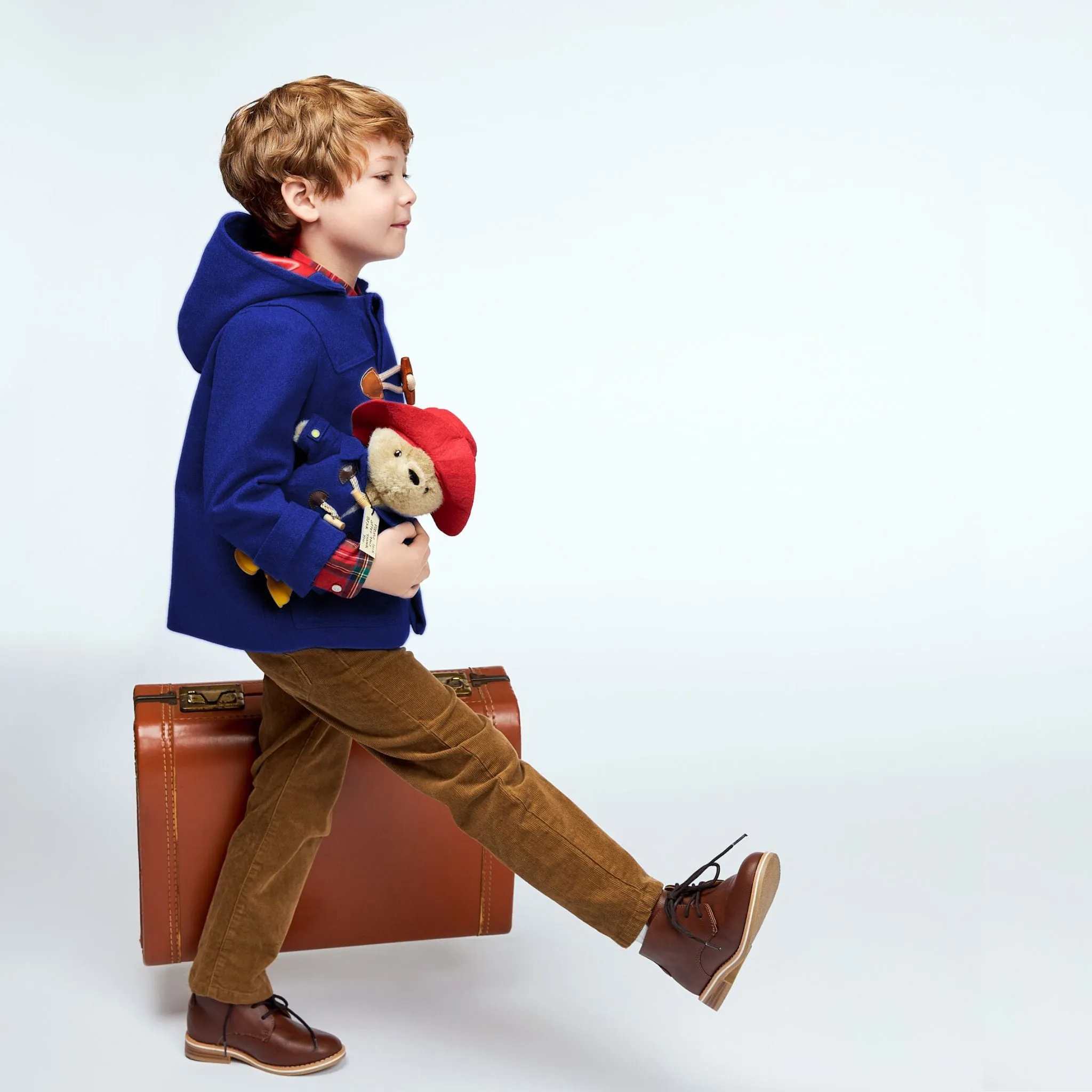 Paddington Gift Set: Classic Wool Duffle Coat with 10" Soft Toy