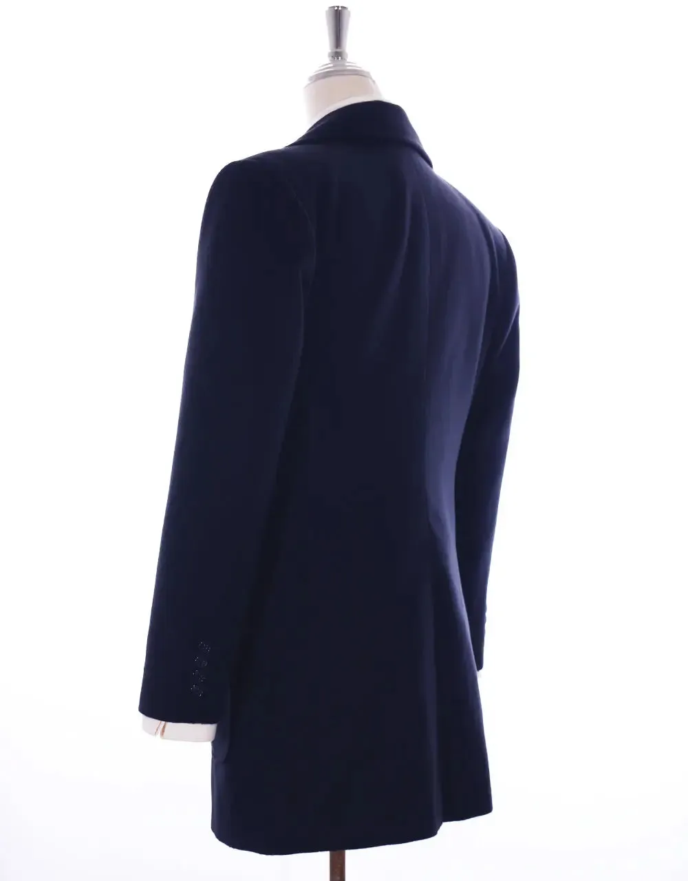 Pea Coat | Retro Vintage Mod Style Wool Classic Navy Blue Pea Coat