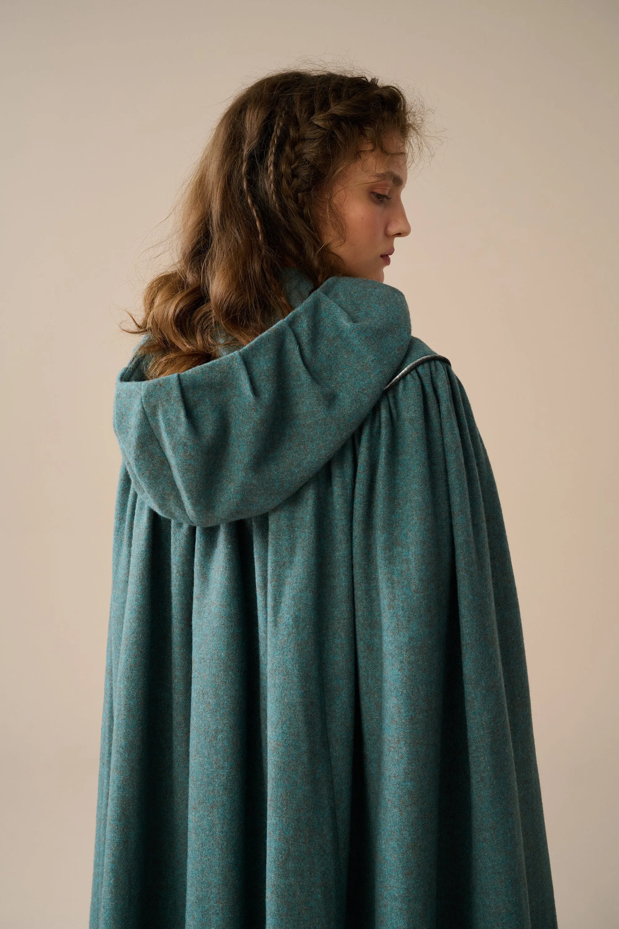 Perfumer 33 | hooded wool cloak