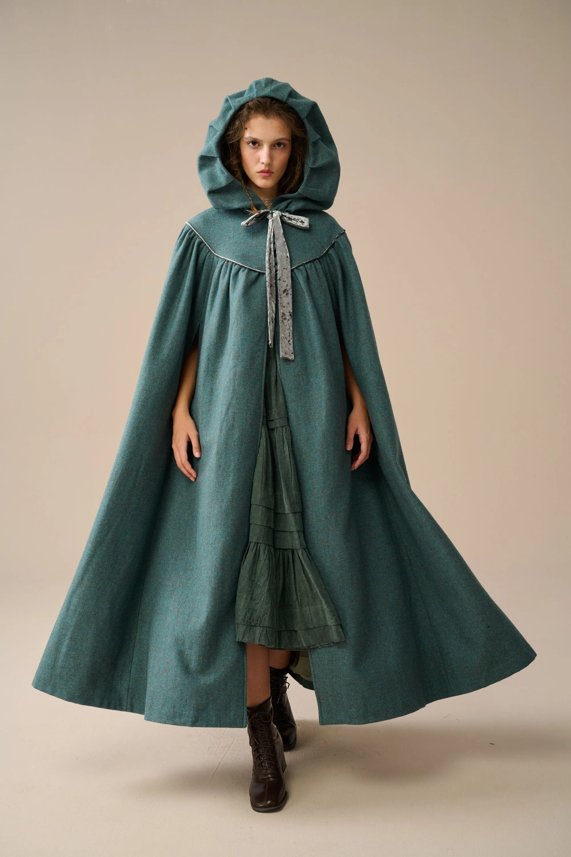 Perfumer 33 | hooded wool cloak