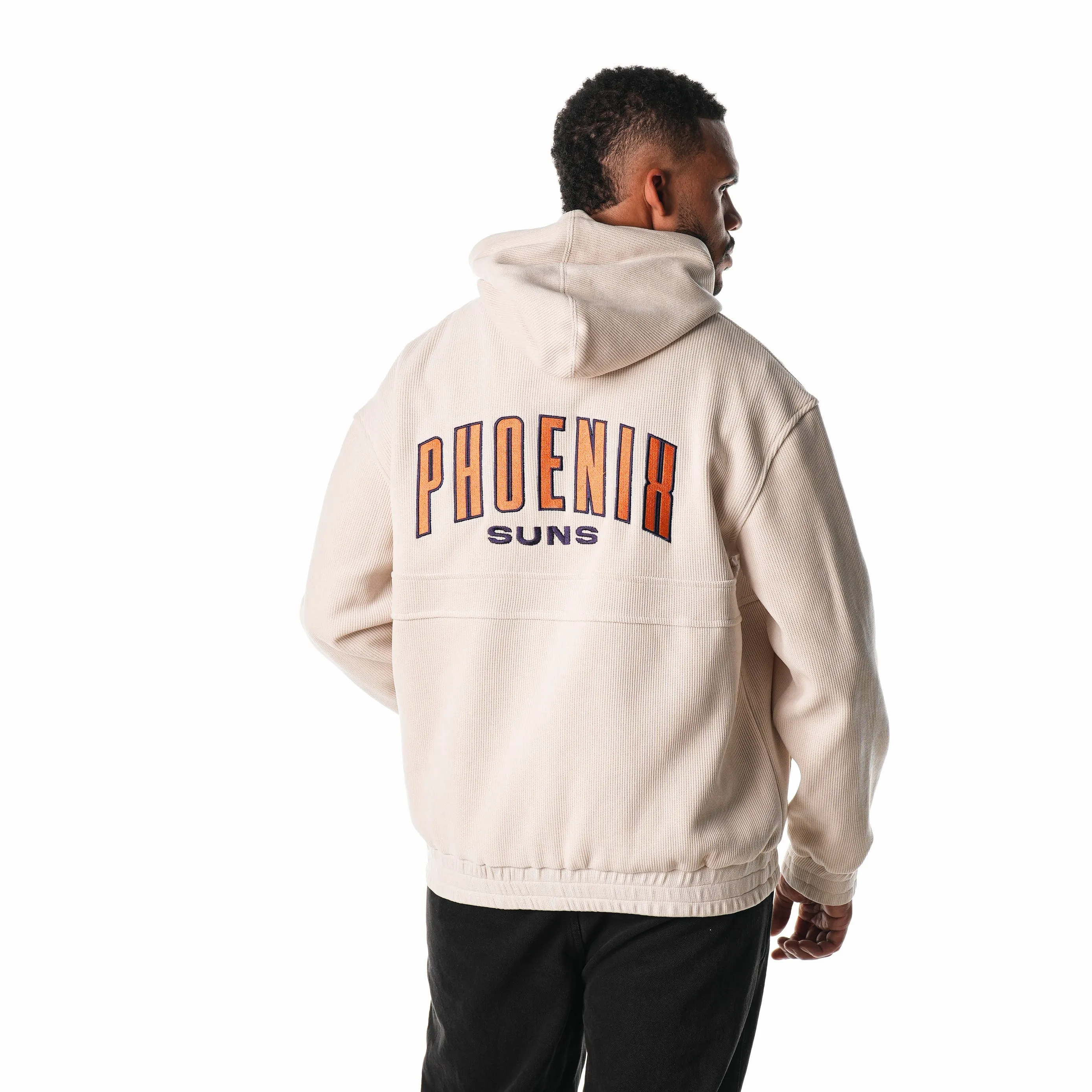 PHOENIX SUNS CREAM UNISEX CORDUROY HOODIE