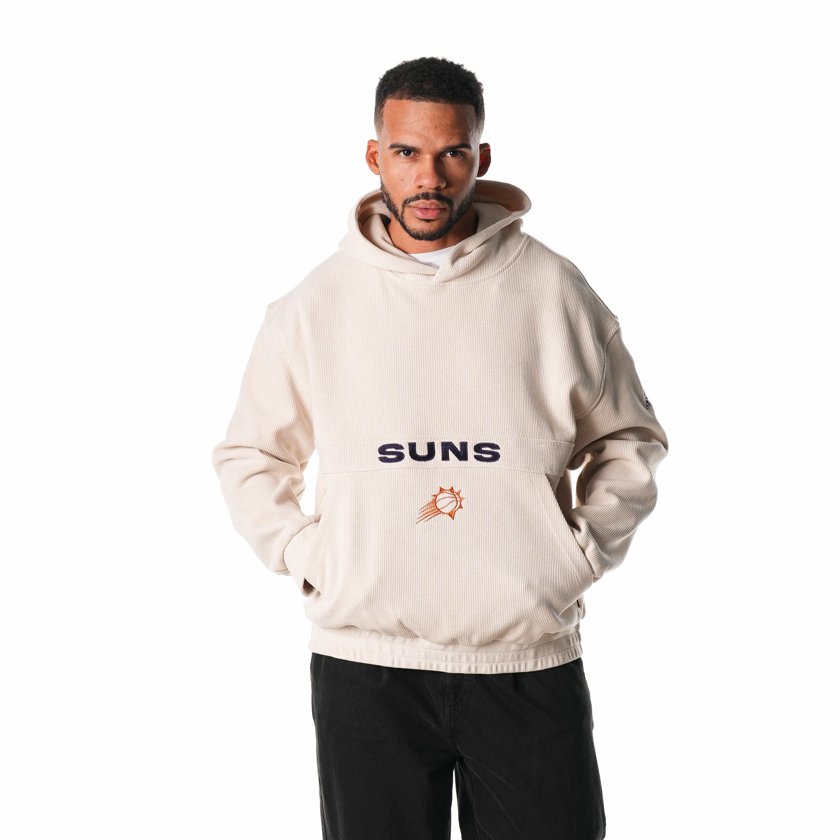 PHOENIX SUNS CREAM UNISEX CORDUROY HOODIE