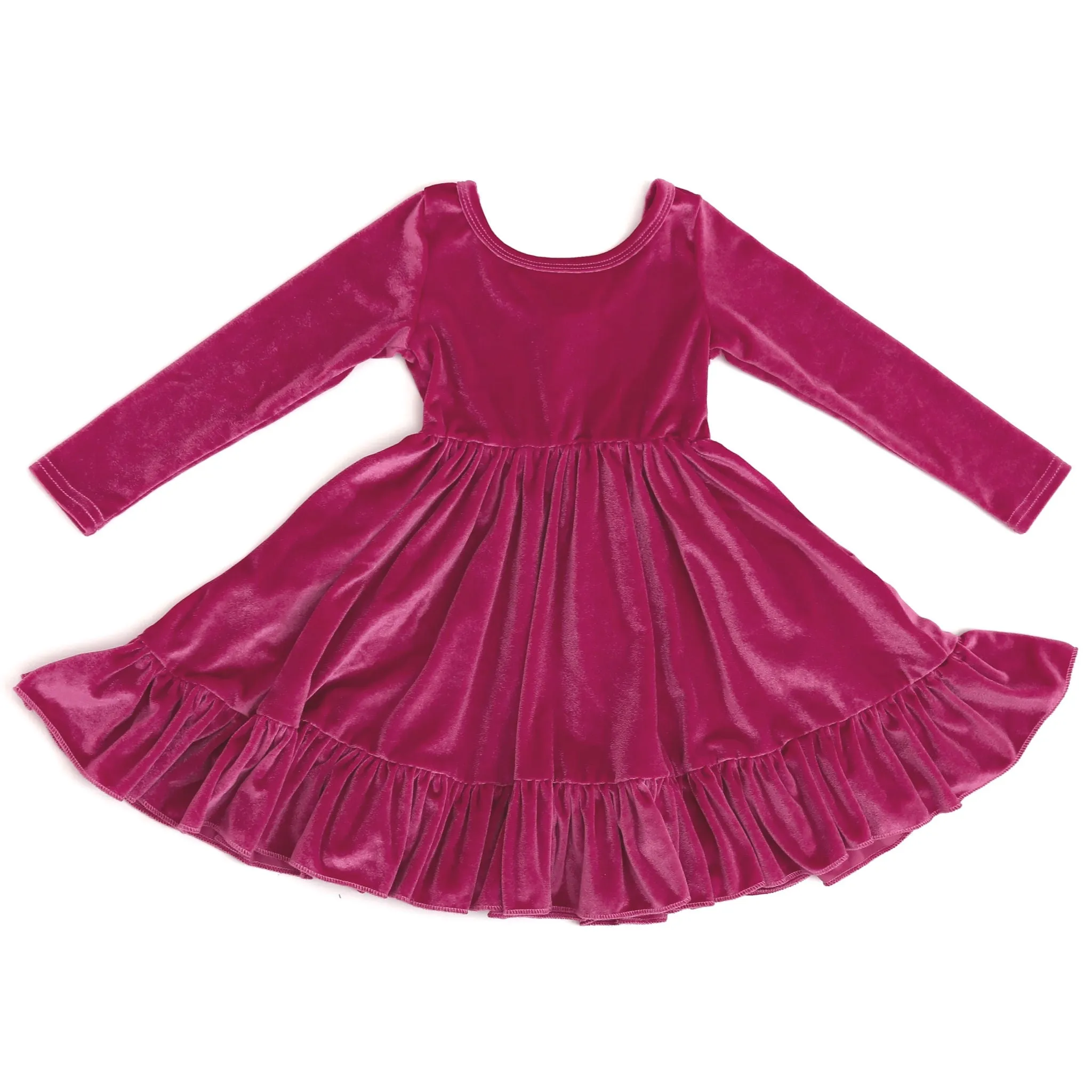 Pink Velvet Charm Dress