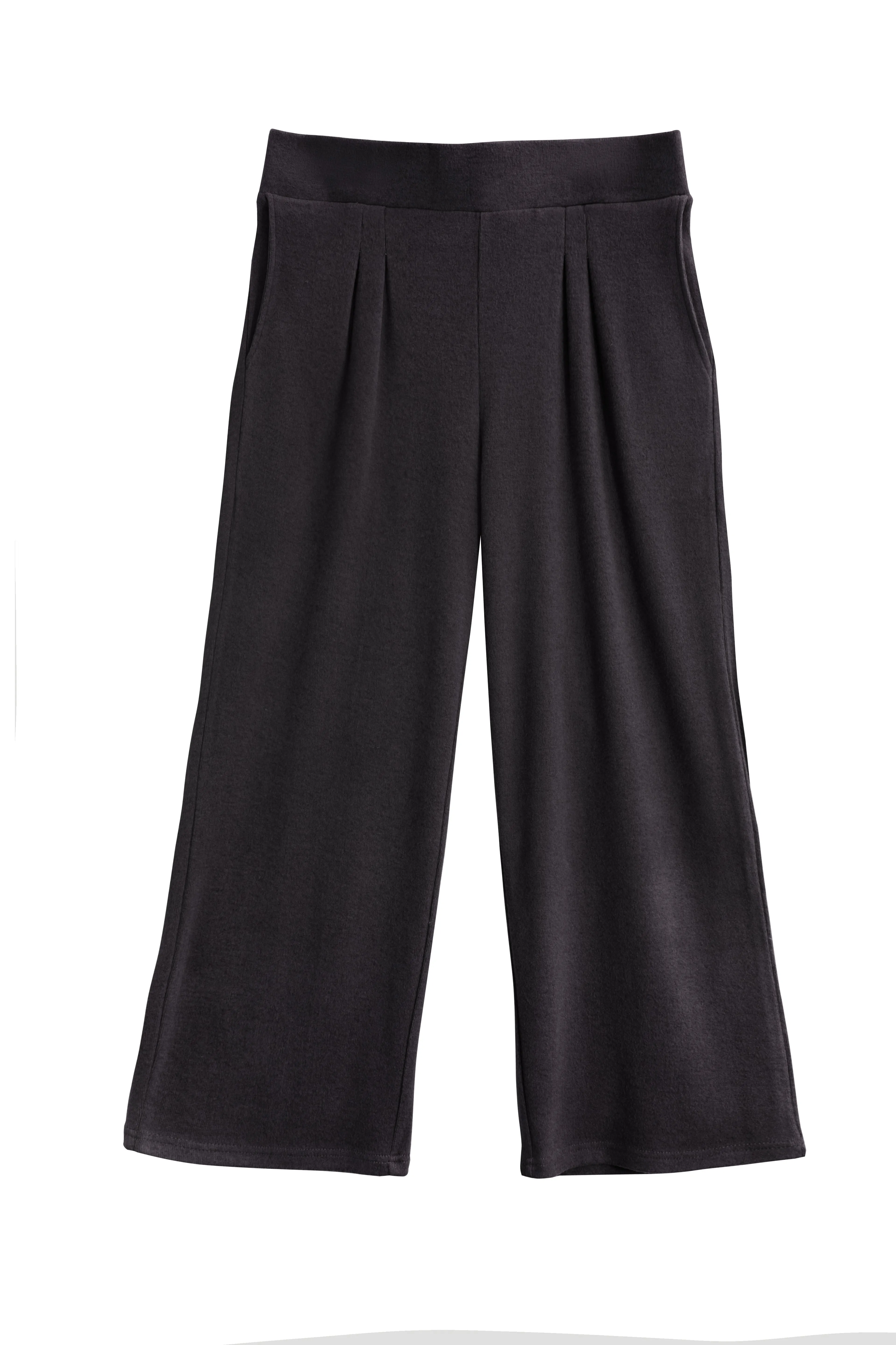 Plus Size Comfort Luxe Collection Cozy Knit Palazzo Pants