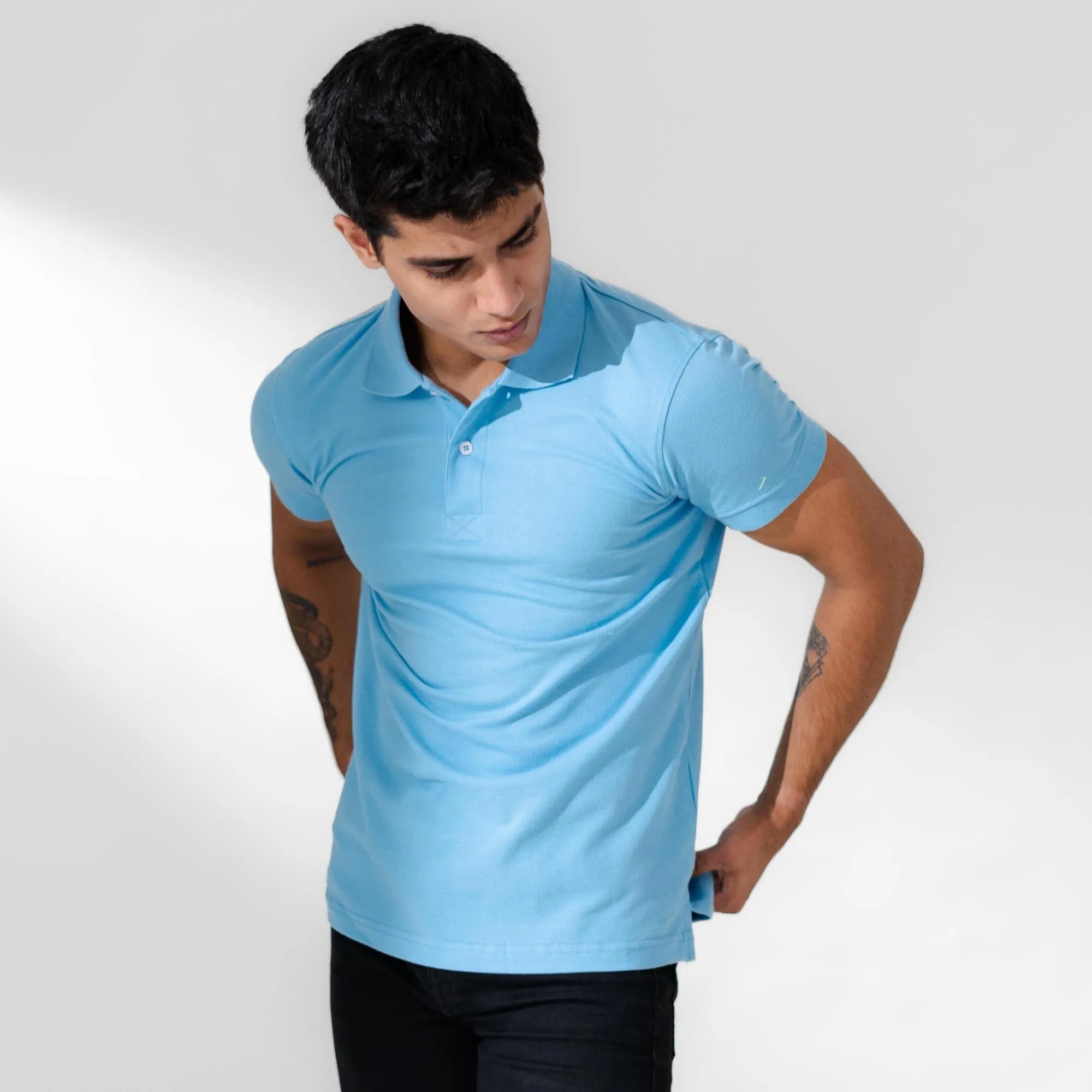 Polo Republica Men's Essentials Short Sleeve Polo Shirt