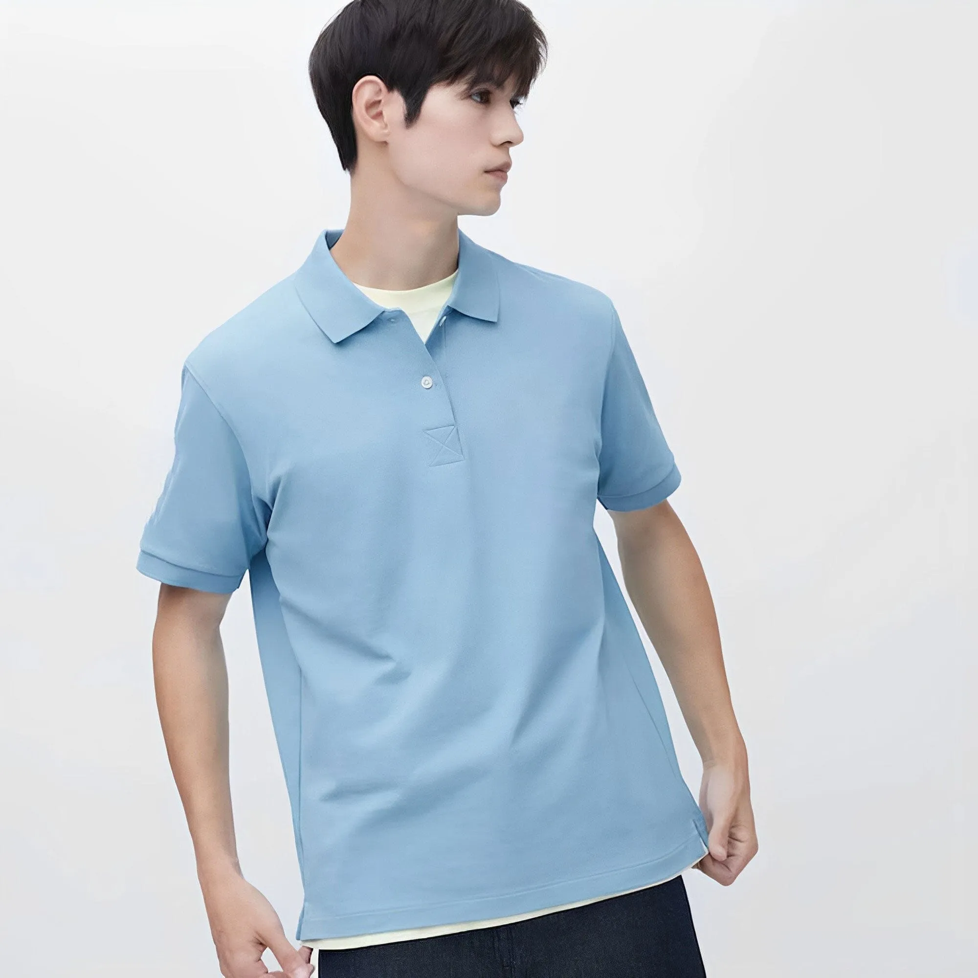 Polo Republica Men's Essentials Short Sleeve Polo Shirt