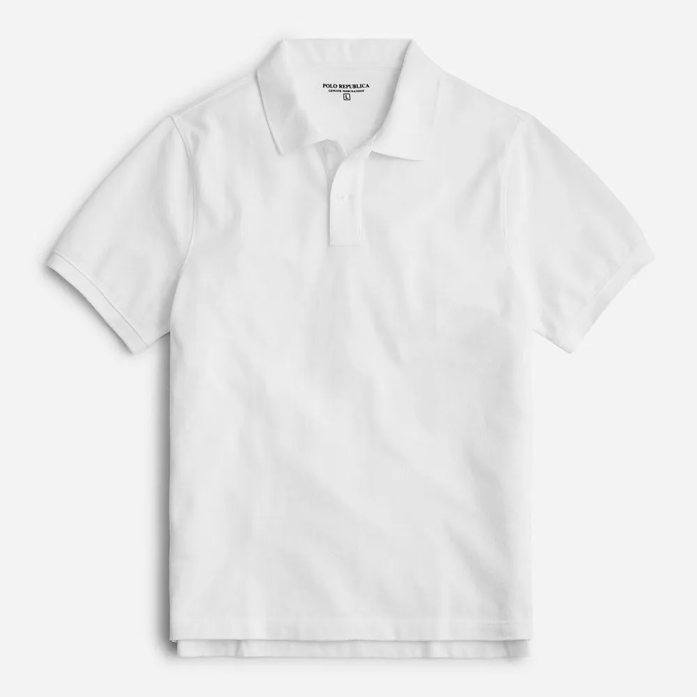 Polo Republica Men's Essentials Short Sleeve Polo Shirt