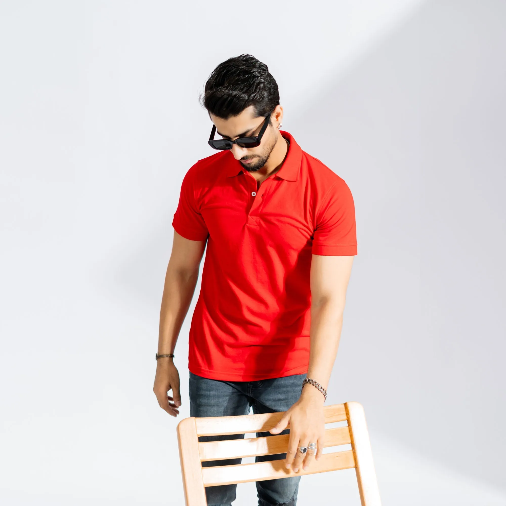 Polo Republica Men's Essentials Short Sleeve Polo Shirt