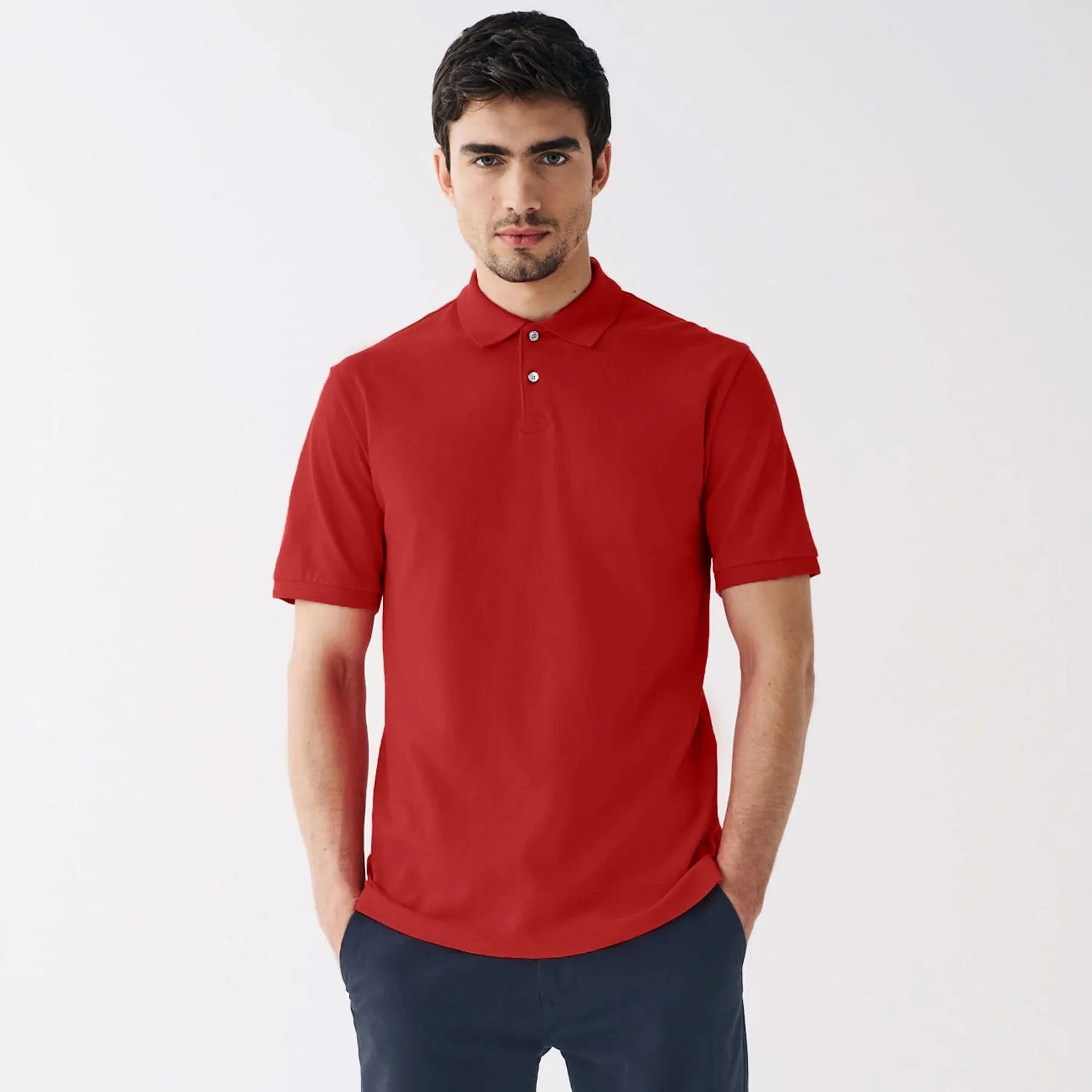 Polo Republica Men's Essentials Short Sleeve Polo Shirt