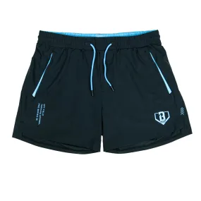 Pro Series Shorts V2 - Black/Light Blue