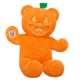 Pumpkin Glow Halloween Teddy Bear