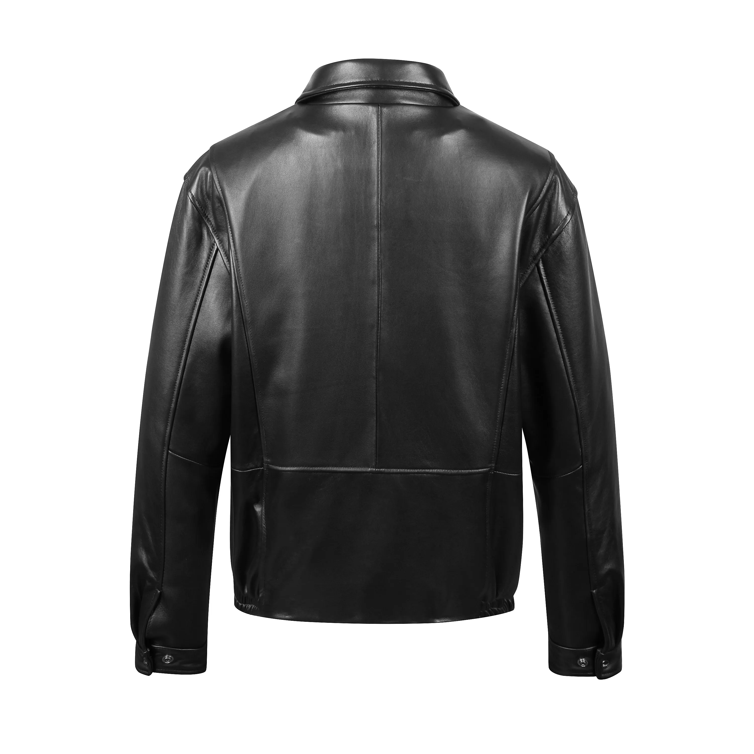 REED Men's New Zealand Lambskin Leather Jacket - Imported