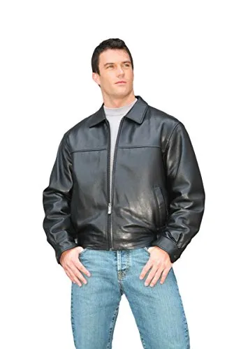 REED Men's New Zealand Lambskin Leather Jacket - Imported