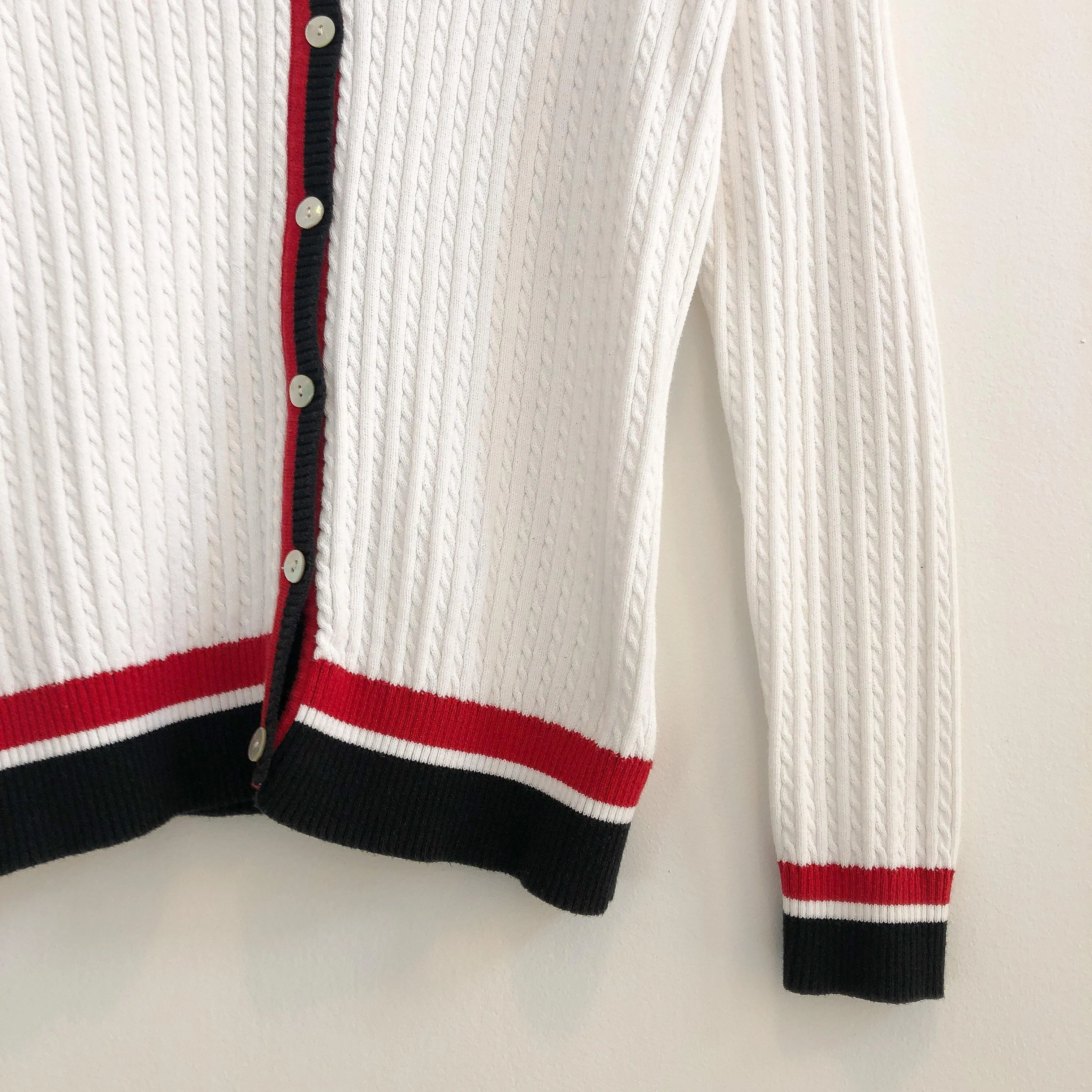 School Style Knit Cardigan