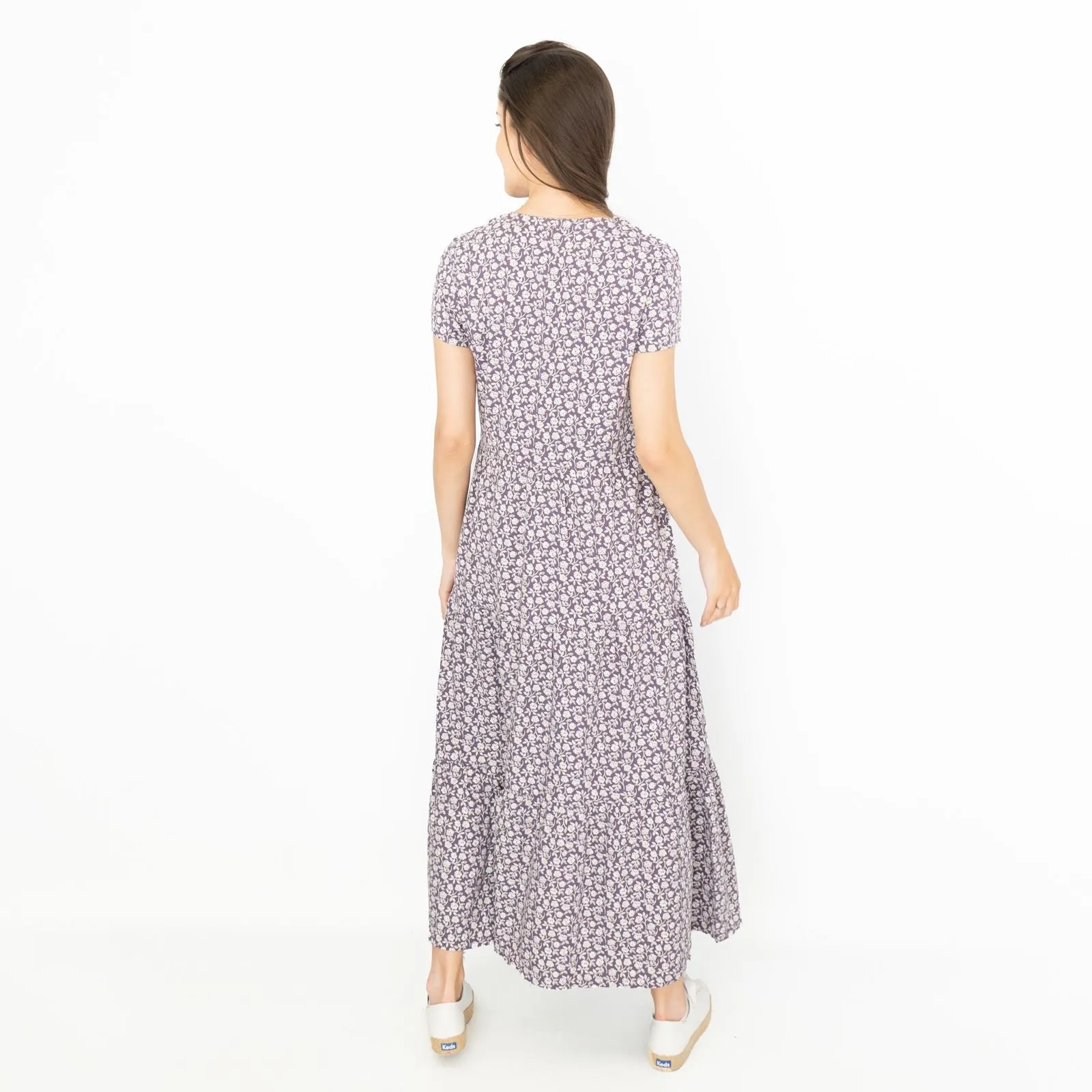 Seasalt New Dance Midi Dress Blossom Lavender