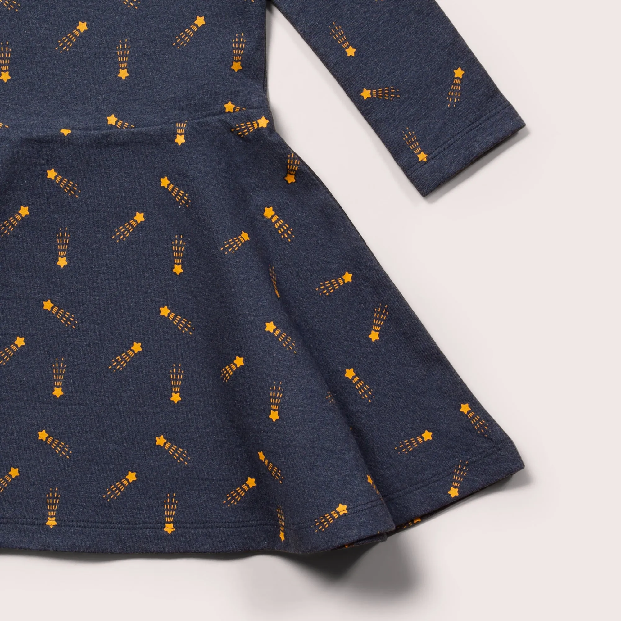 Shooting Stars Long Sleeve Spinny Dress