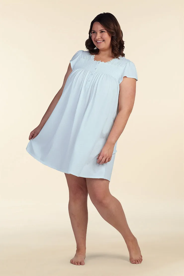 Silkyknit Short Nightgown