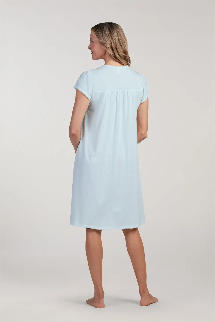 Silkyknit Short Nightgown