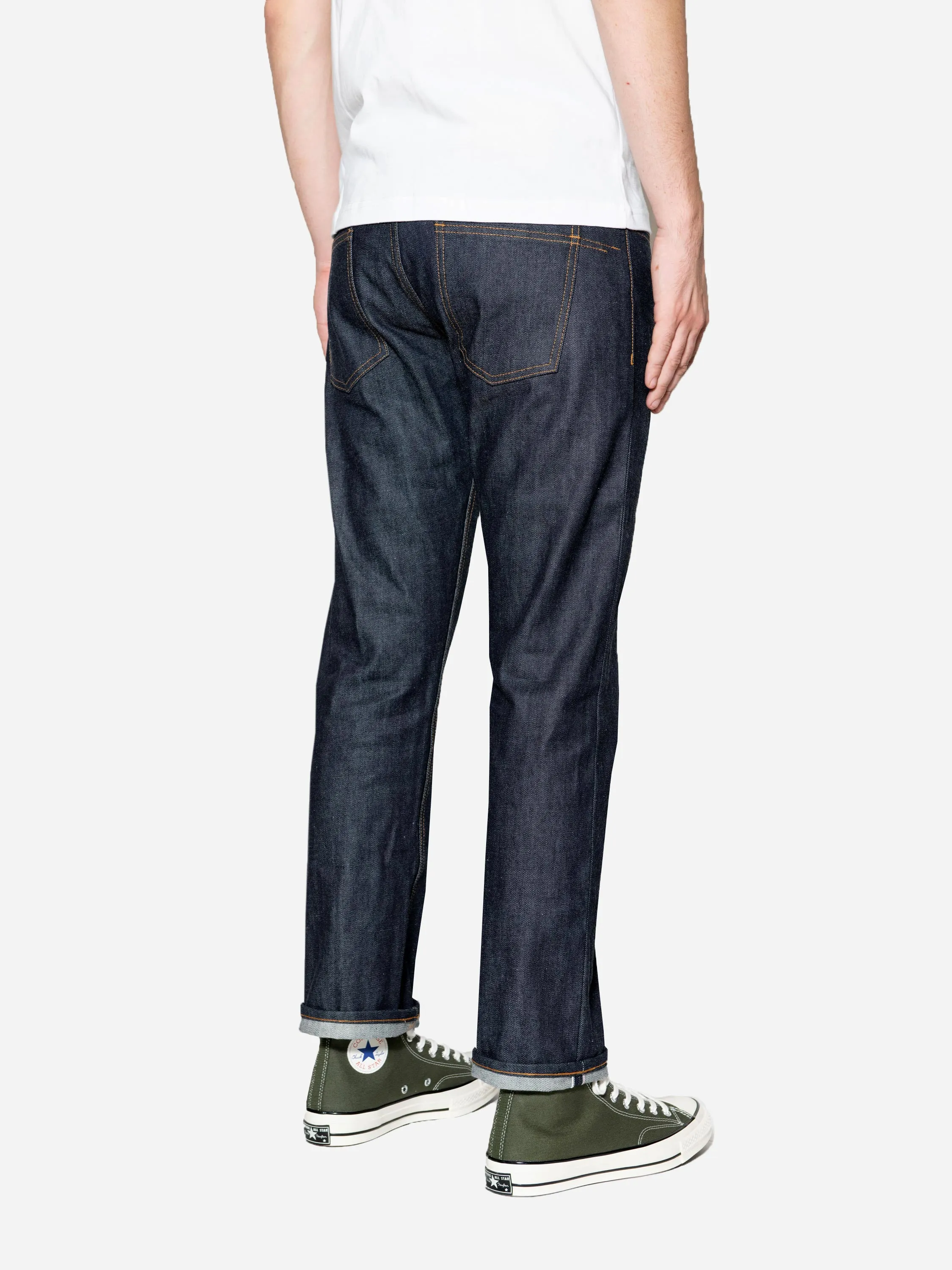 SL-100x ~ Straight Leg - Indigo Selvedge