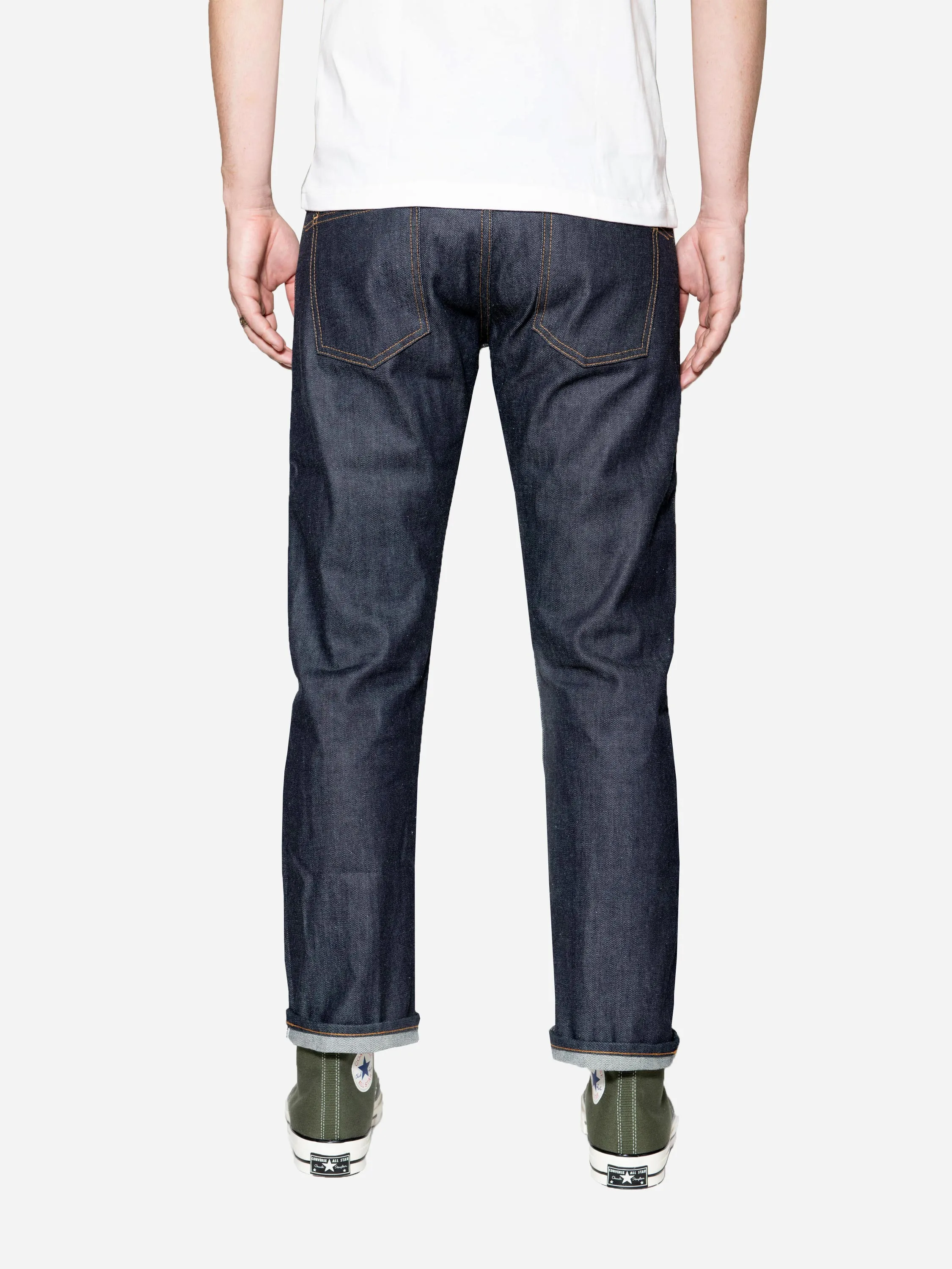 SL-100x ~ Straight Leg - Indigo Selvedge