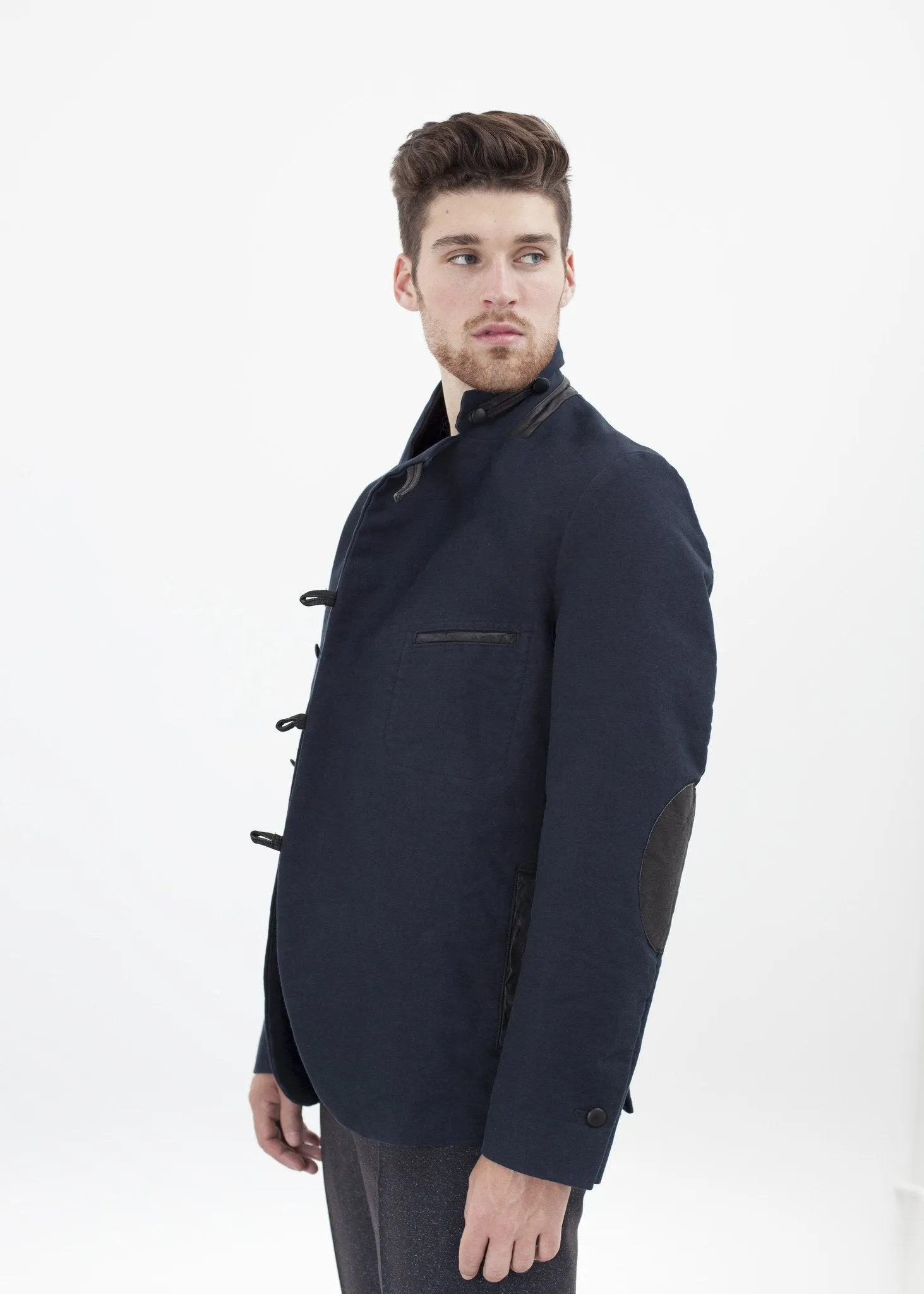 Taurin Jacket in Navy