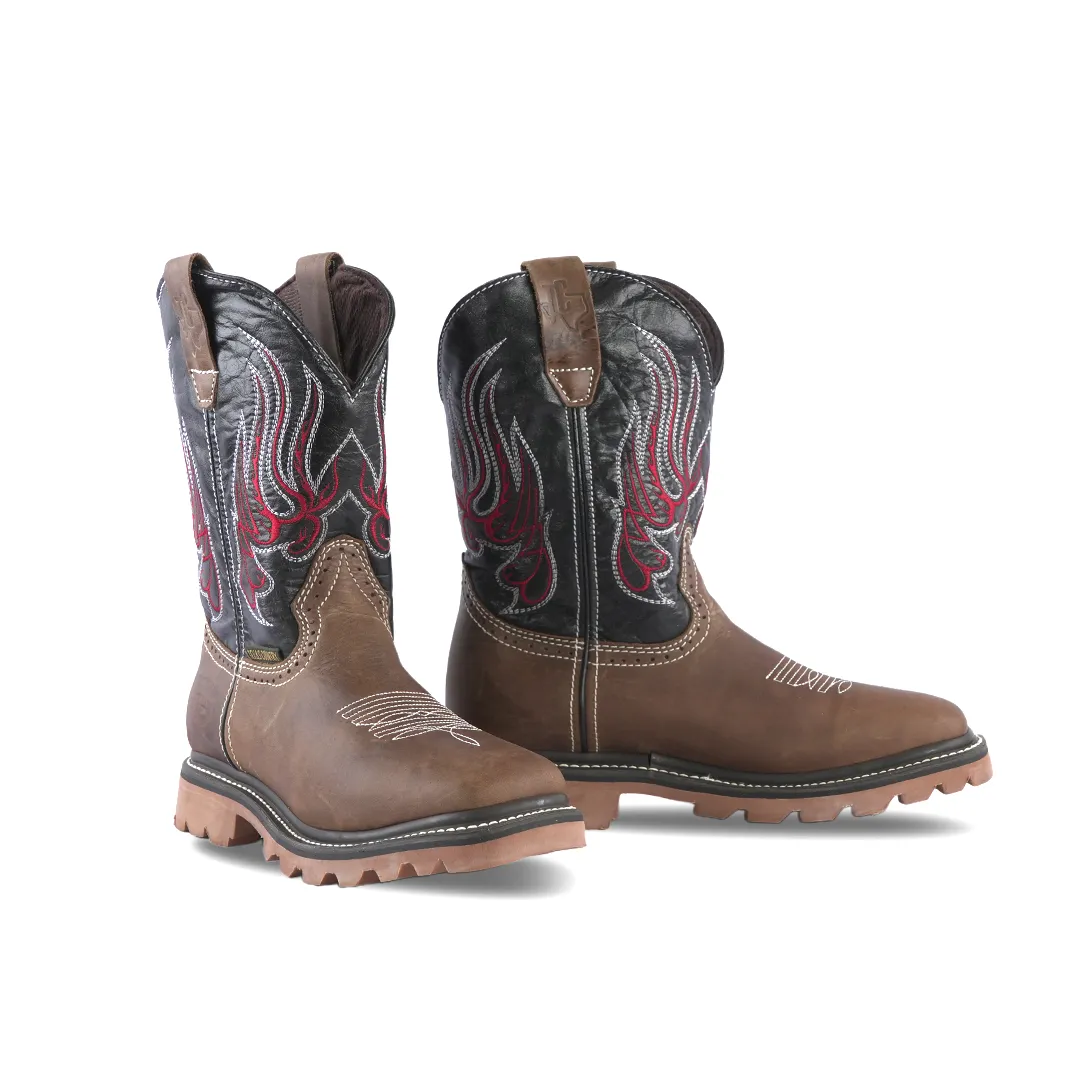 Texas Country Work Boot Crazy Tang 6015