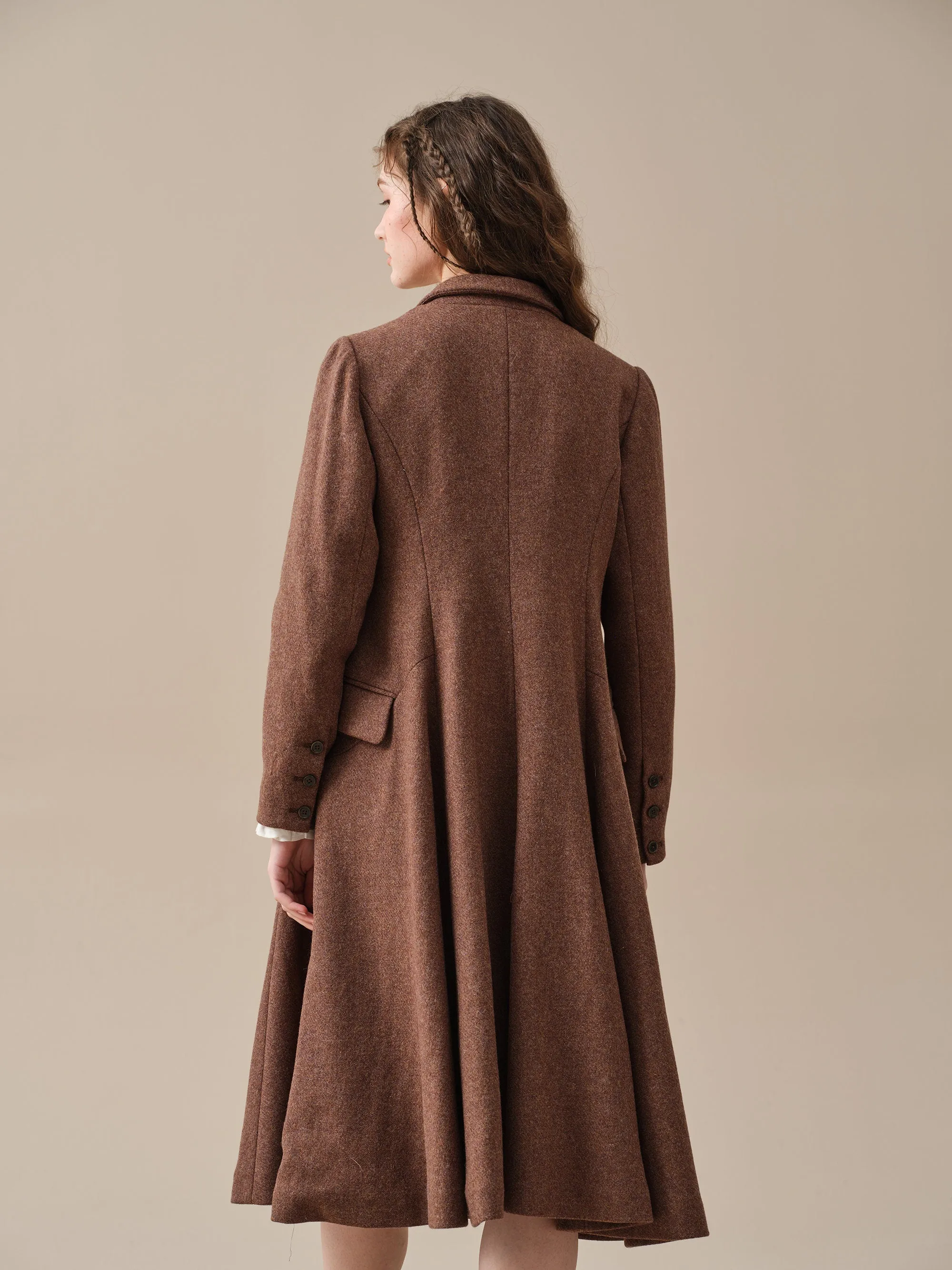 The Roman Holiday 17 | 100% wool classic coat