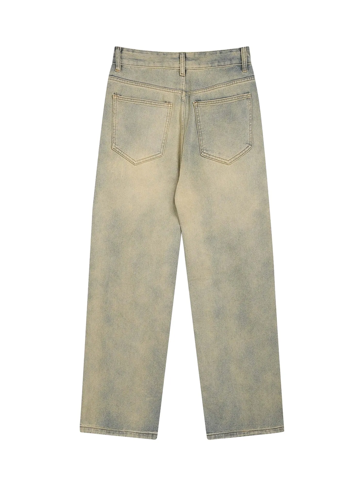 Thesupermade American Embroidered Straight-leg Jeans - 1651