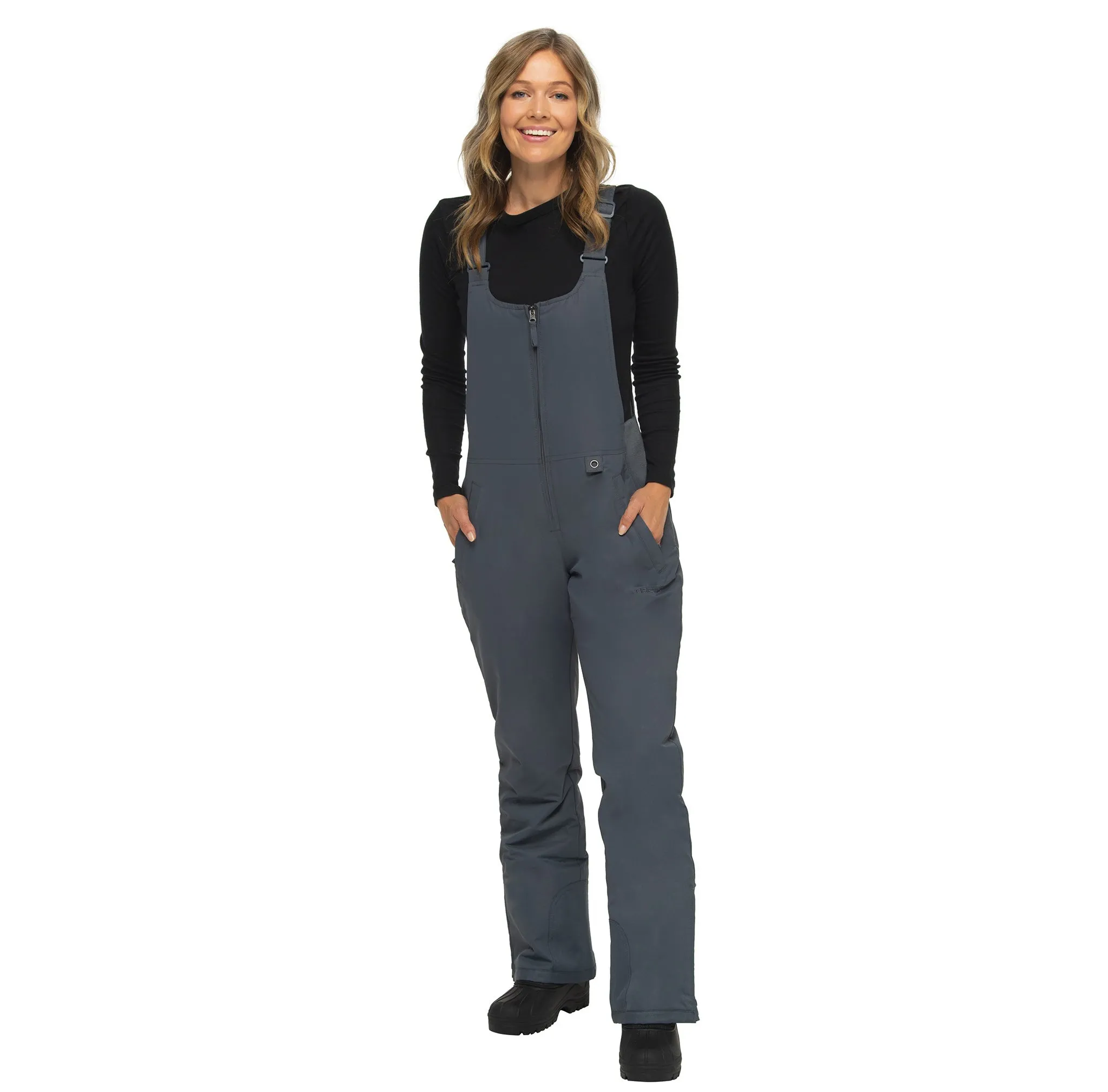 Women's Essential Insulated Bib Overalls - SHORT Inseam