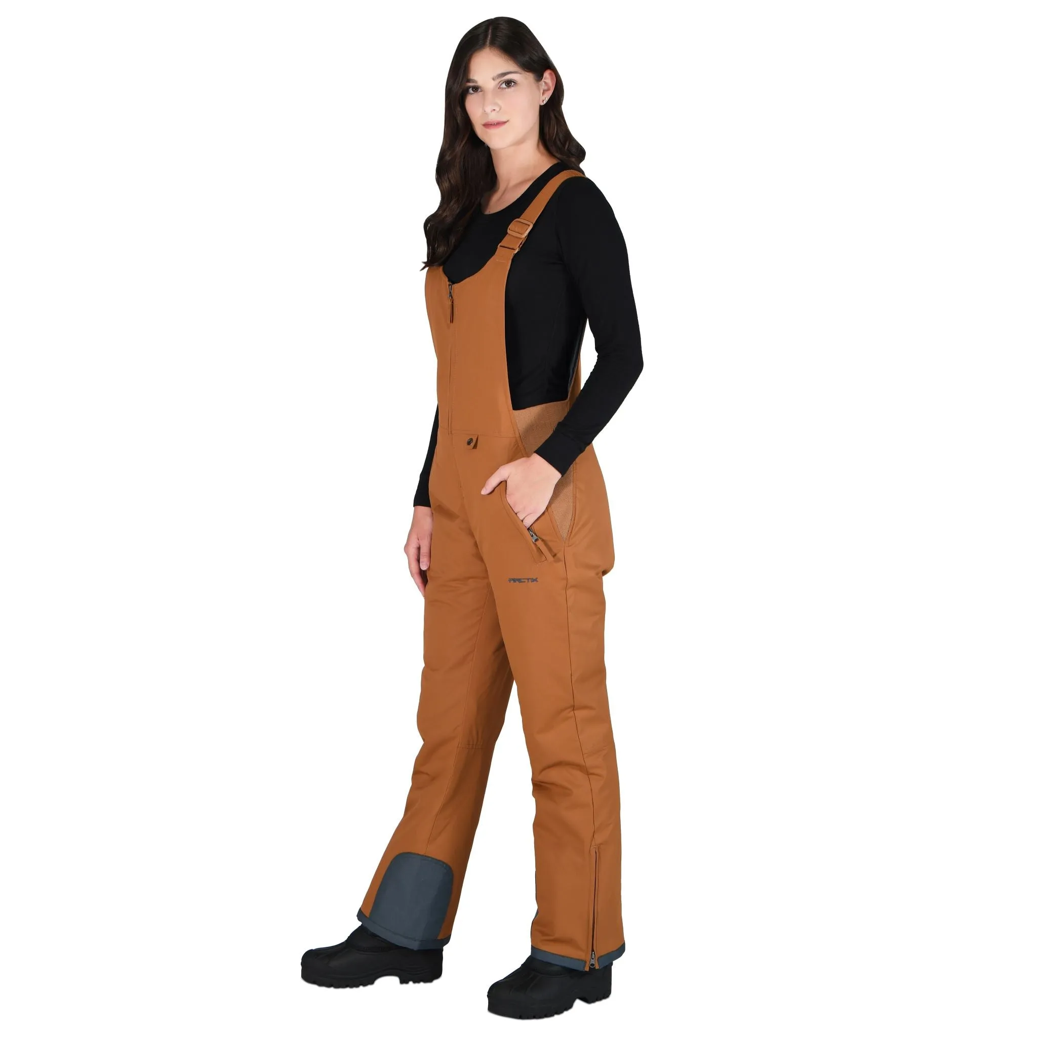 Women's Essential Insulated Bib Overalls - SHORT Inseam