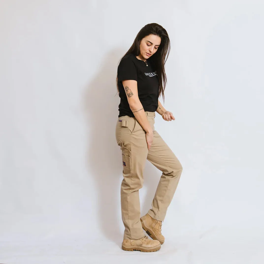 Womens Gardener Work Pants No Elastic P-CARG-R