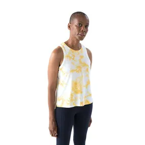 Women's Pima Cotton Tie Dye Crew Neck Tank