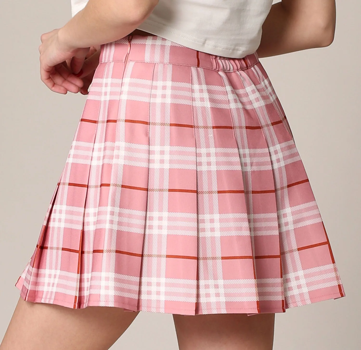 Women's Pleated Active Skort with Shorts and Phone Pocket